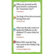 Printable christmas trivia game || printable christmas family feud game. Canadian Trivia Family Edition Outset Media Games