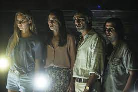 A classic horror story sees f ive carpoolers travel in a motorhome to reach a common destination. Erzttlk 0oz2em