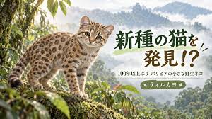 100年以上ぶりに「新種の猫」を発見！家猫より小さな「ティルカヨ ...