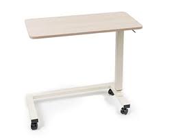Medical Adjustable Overbed Table With Wheels 50 Lb Wei Https Www Amazon Com Dp B074dk5p6f Ref Cm Sw R Pi Dp X Iap Overbed Table Table Height Adjustable