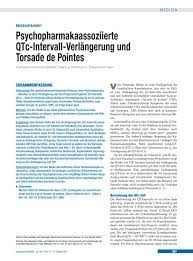 We did not find results for: Psychopharmakaassoziierte Qtc Intervall Verlangerung Und Torsade De Pointes