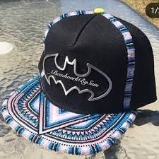 Today S Featured Artist Beadworkbysam Beaded Batman Hat Is Amazing To See More Beadwork From T Native Beading Patterns Bead Work Beaded Hats Native American