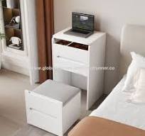 Fabricante de Muebles de Interior: Cómoda de Dormitorio, Mesita de Noche,  Tocador de una Pieza con Tapa Abatible, Textura de Alta Gama, Gabinete de  ...