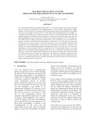 Selain gaji yang diberikan perbulan kepada pegawai pt kai, perusahaan pt kai juga memberikan tunjangan kepada. Http Repository Ubaya Ac Id 610 2 Rosiawan Building 20the 20quality 2006 Pdf