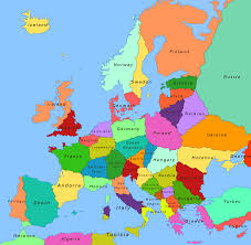 On this page you will find the country on the map. Map Of Europe Assigning Each Country The Territory Closest To Their Capital Europe