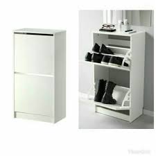 Ikea bissa meuble a chaussures avec 2 compartiments blanc 49. Bissa Rak Kasut White Shopee Malaysia