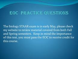 Se teks question stems b.7 a analyze and evaluate how evidence of (25) the. Ppt Eoc Practice Questions Powerpoint Presentation Free Download Id 2257711