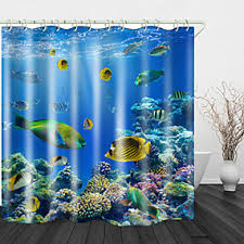 Featuring an abstract geometric print with shades of blue, yellow, and pink, it's everything we love about contemporary design. Cheap Shower Curtains Online Shower Curtains For 2021
