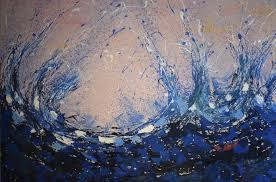 It was the first specifically american movement to achieve international influence and put new york at the center of the western art world, a role formerly filled by paris. Abstract Seascape Wave Painting Vincent N Paintings Prints Abstract Landscape Artpal