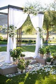 50 Amazing Wedding Backdrop Ideas Outdoor Wedding Backdrops Wedding Ceremony Decorations Outdoor Wedding Backdrop
