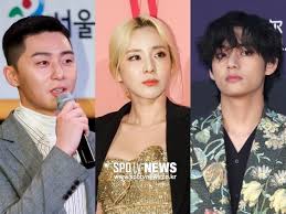 He once said in an interview that pretty hands and a charming smile is definitely attractive in a girl. Park Seojoon Sandara Park Bts V Expressed Their Regret Over The Volcano Eruption In The Philippines