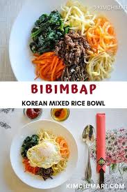 Bibimbap Korean Mixed Rice With Meat And Vegetables Recipe Bibimbap Recipe Bibimbap Asian Recipes