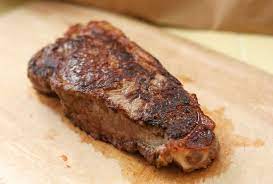 Add the meat to the hot pan and leave it in place so it can get fabulous caramelization. This Week For Dinner Cooking A New York Strip Steak This Week For Dinner