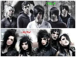 Following the release of the night, biersack said in an interview with ap that the band enjoy writing music with this duology concept in mind. Black Veil Brides Then And Now Black Veil Brides Black Veil Brides Andy Andy Black