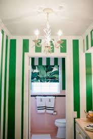 A Beverly Hills Hotel Inspired Bathroom By Bailey Mccarthy Pink Dining Rooms Peppermint Bliss Pink Striped Walls
