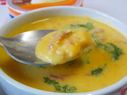 5 fatias de bacon em cubos/3 colheres de manteiga/1 xícara de cebola picada/1/4. Receita Sopa De Abobora Com Carne Seca E Requeijao