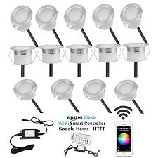 Outdoor lighting is built in during construction. Pack Of 14 Rgbw Rgb Warm White Terrace Led Deck Lighting Kit Stainless Steel Waterproof Outdoor Landscape Garden Yard Patio Led Deck Light Kit Deck Lighting Kitsled Deck Light Aliexpress
