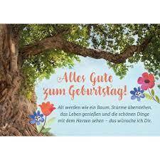 Сердечные поздравления в день рождения! Faltkarte Alles Gute Zum Geburtstag Schreibwaren