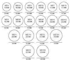 image result for ladies ring size chart printable australia