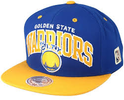 Gear up for the 2020 nba season with the official hat of the golden state warriors. Golden State Warriors Team Arch Blue Yellow Snapback Mitchell Ness Cap Hatstore De