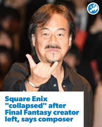 Square collapsed" after Hironobu Sakaguchi left the company, said Final  Fantasy composer Nobuo Uematsu, adding the "situation at Square was awful  after he quit". https://bit.ly/44xusZM