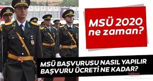Sınav başvurusu için ösym tarafından belirlenen süre uzatılmayacak. 2020 Msu Milli Savunma Universitesi Basvurulari Ve Asamalari Poh Pomem Bekci Besyo Pmyo Astsubaylik Hazirlik Kursu