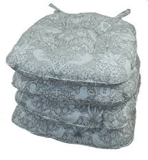 By now you already know that, whatever you are looking for, you're sure to find it on. William Morris Gallery Set Of 4 Seat Pads In Strawberry Thief Grey With Ties A Bentley Cushions