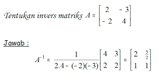 Maybe you would like to learn more about one of these? Bagaimana Cara Mencari Invers Matriks Brainly Co Id