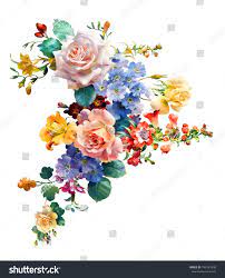 Enthusiasm Is Bold And Unrestrained Of Flowers The Leaves And Flowers Art Design Ad Affiliate Unrestrained Bo Digital Flowers Flower Painting Flower Art