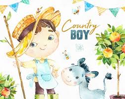 Country Boy Watercolor Farm Clipart Tools Household Dog Cat Donkey Bees Apple Tree Harvest Thanksgiving Bunting Cute Invites Aquarela Ilustracoes Elementos Graficos Escolha entre 48000+ aquarela recursos graficos e faca o download na forma de png, eps, ai plano de fundo texturizado em aquarela rosa e gradiente e moldura de circulo adequados para telas e enfeites de pano de fundo de convite de. country boy watercolor farm clipart