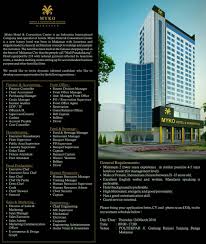 Pria , usia maksimal 35 tahun; Politeknik Pariwisata Makassar On Twitter Lowongan Kerja Myko Hotel Convention Center Makassar Https T Co S8szkde1jw