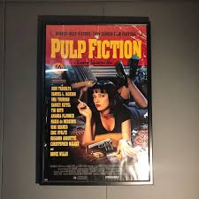 Just a few of the ones i've come across. Framed Pulp Fiction Movie Poster Everything Else On Carousell