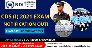 By the department of the union public service commission, this upsc cds notification 2021 will be released at the authoritative page of the upsc.gov.in. Upsc Released Cds 1 2021 Notification Exam Date 07 February 2021