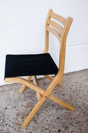 Find great deals on ebay for wood folding chairs. Vintage Birch And Black Fabric Model Palo Folding Chair From Ikea 1980s For Sale At Pamono