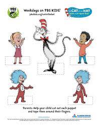 The Cat In The Hat Printable Activities Pbs Kids Pbs Kids The Hat Activities Printable Activities