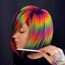 Una accurata selezione di tagli di capelli corti, lunghi e di media. Capelli Luminosi E Color Arcobaleno 30 Incredibili Hairstyle Dell Artista Russa Snezhana Vinnichenko
