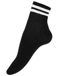 Crafted from a soft fabric with a hint of spandex for stretchy comfort, these women's. Sport Stripe Varsity Ankle Socks Socks Tights Accessorize Global