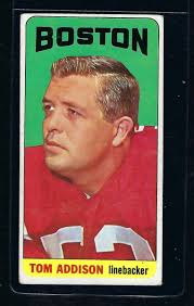 Boston Patriots Sports Trading Cards & Accessories 1965 Season for sale