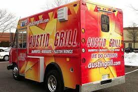 Fleet vehicles from big transportation companies like ups or fedex are one of the. Food Truck Wraps Vehicle Wraps And Fleet Graphics Ads On Wheels