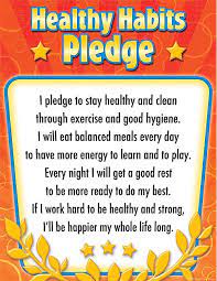 Conjuring this rush demands a churn of new devices: Healthy Habits Pledge Chart Healthy Habits For Kids Healthy Food Activities For Preschool Healthy Food Activities