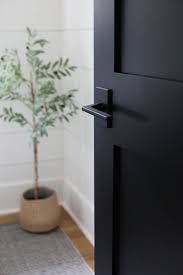 Black Interior Doors Blackinteriordoors Inside Our Home We Chose Black Doors With Matte Black Door H Black Interior Doors Doors Interior Modern Doors Interior