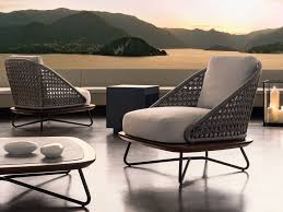 Upholstered Garden Armchair Rivera Collection By Minotti Design Rodolfo Dord Modern Outdoor Lounge Furniture Lounge Chair Outdoor Modern Outdoor Lounge Chair