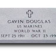 Granite Military Grave Marker