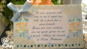Invito Di Ringraziamento Da Tavolo Per Battesimo Battesimo Idee Per Il Battesimo Bomboniere Di Battesimo