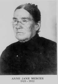 Anna Jane Evans Mercer (1822-1912)