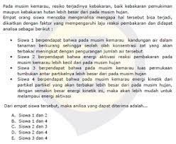 Kumpulan Materi Pelajaran Dan Contoh Soal 10 Contoh Soal Hots Kimia Smk