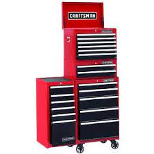 Find where you can get yours today! Craftsman 6 Drawer Heavy Duty Ball Bearing Side Cabinet Red Black