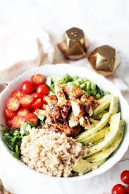 Salade Composee Au Poulet Au Miel Recettes De Cuisine Poulet Au Miel Salade Poulet