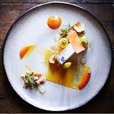 Yogurt Panna Cotta With Thyme Carrot Yuzu By Idan Rakir Yanivichi Chefsofinstagram Dessertmasters Food Plating Culinary Arts Food Decoration