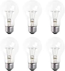 If that were done in the open air, in the presence of oxygen, the metal filament would burn up before it got that hot. A19 Clear Incandescent Rough Service Light Bulb 100 Watt 2700k Soft White E26 Medium Base 1020 Lumens 130v 6 Pack Amazon Com